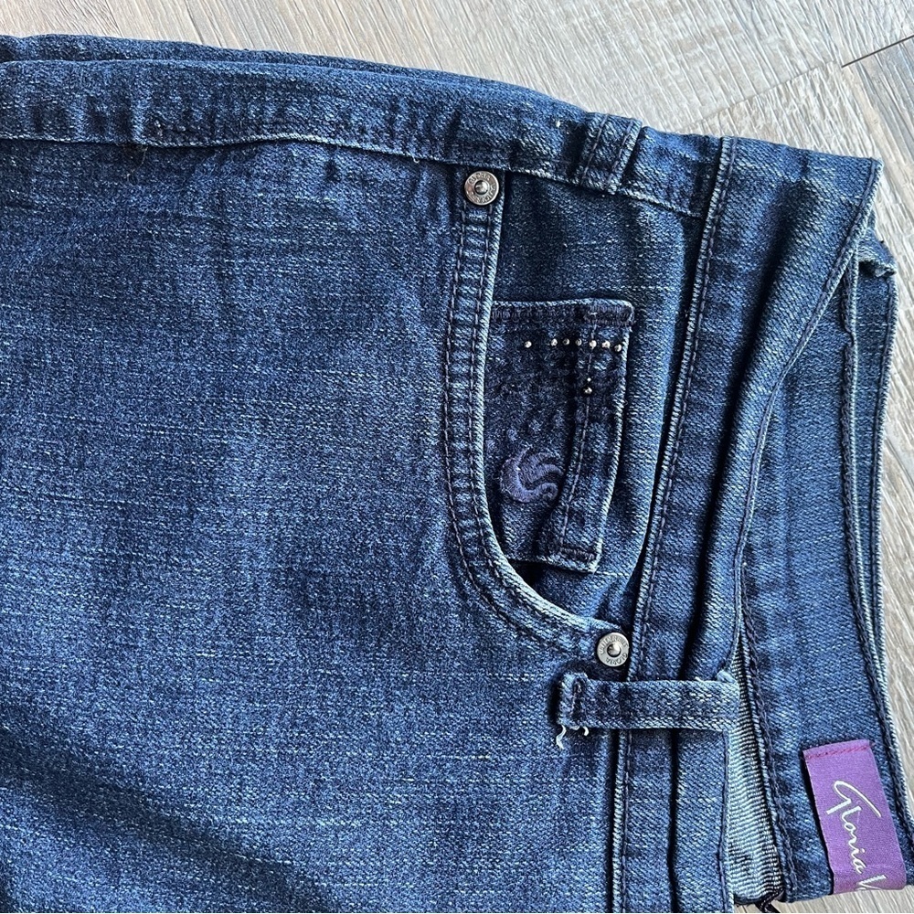Gloria Vanderbilt Amanda Jeans Original Slimming Jeans Stretch Missy Sz 12 Short - Picture 4 of 11